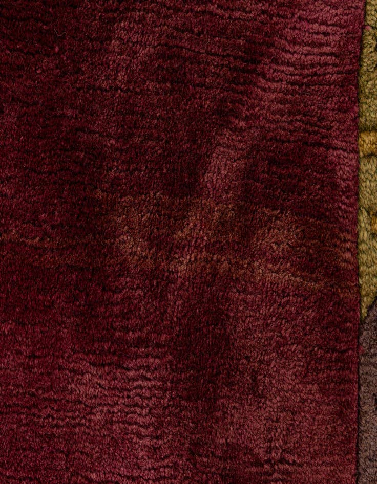 Detail image of  6' 8 x 8' 2  Hand Knotted Nepal Wool Rug