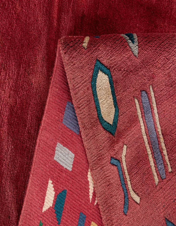 Detail image of  7' 3 x 9' 2  Hand Knotted Nepal Wool Rug