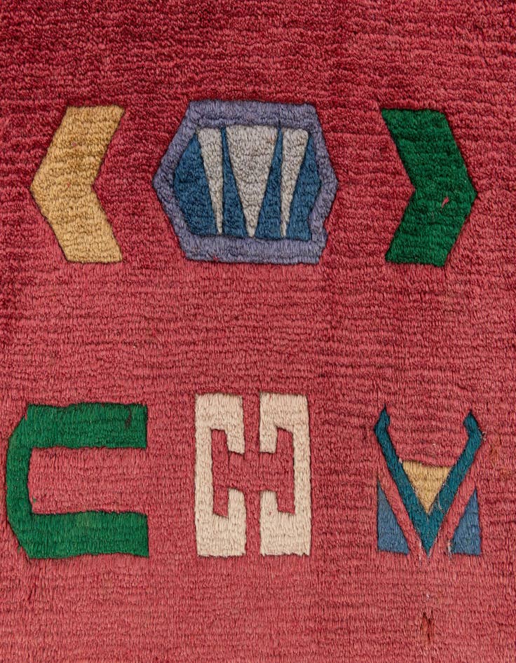 Detail image of  7' 3 x 9' 2  Hand Knotted Nepal Wool Rug