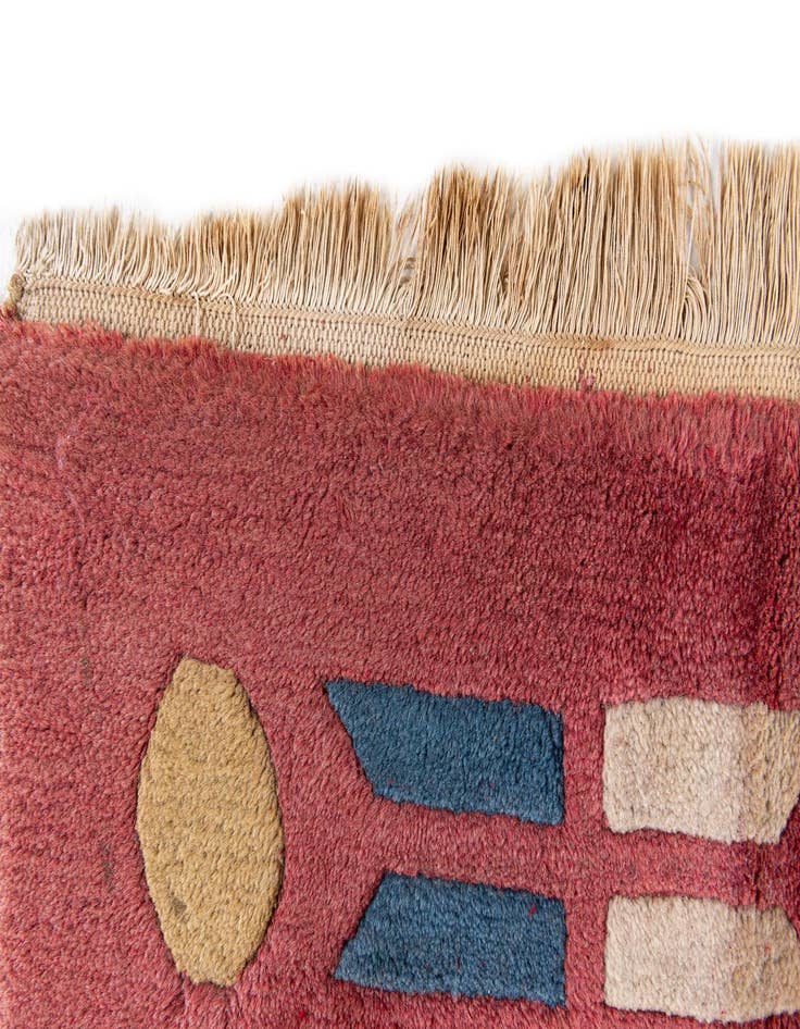 Detail image of  7' 3 x 9' 2  Hand Knotted Nepal Wool Rug