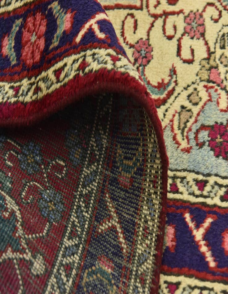 Detail image of  9' 9 x 12' 10  Hand Knotted Tabriz Persian Wool Rug