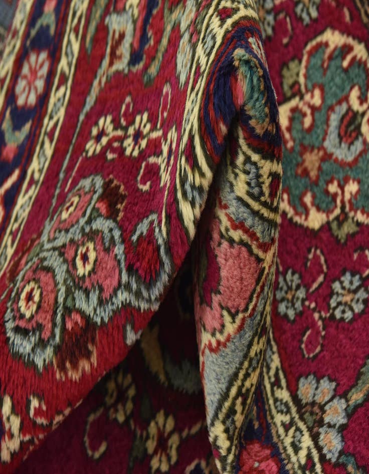 Detail image of  9' 9 x 12' 10  Hand Knotted Tabriz Persian Wool Rug