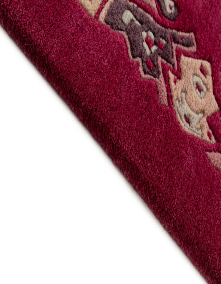 Detail image of  4' 1 x 6'  Hand Knotted Tibet Wool Rug