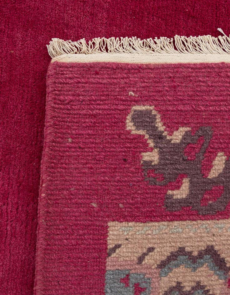 Detail image of  4' 1 x 6'  Hand Knotted Tibet Wool Rug