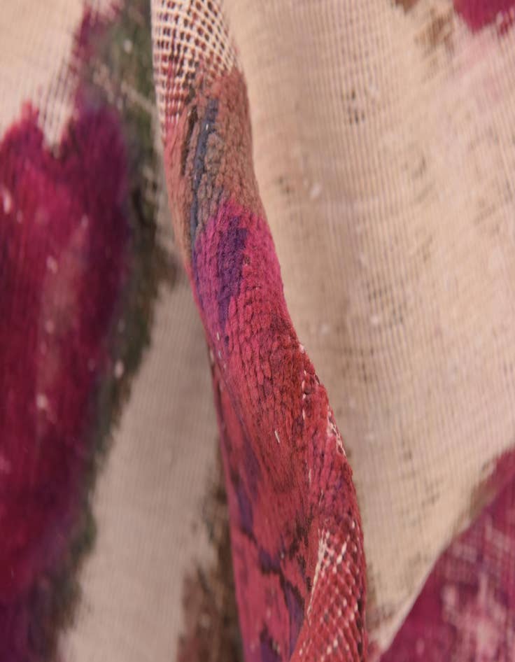 Detail image of  8' 2 x 11' 6  Hand Knotted Ultra Vintage Persian Wool Rug