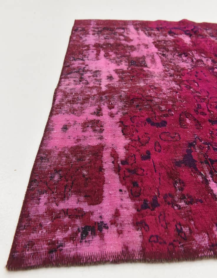 Detail image of  4' x 6' 5  Hand Knotted Ultra Vintage Persian Wool Rug