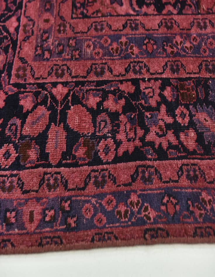 Detail image of  7' 9 x 10' 4  Hand Knotted Ultra Vintage Persian Wool Rug