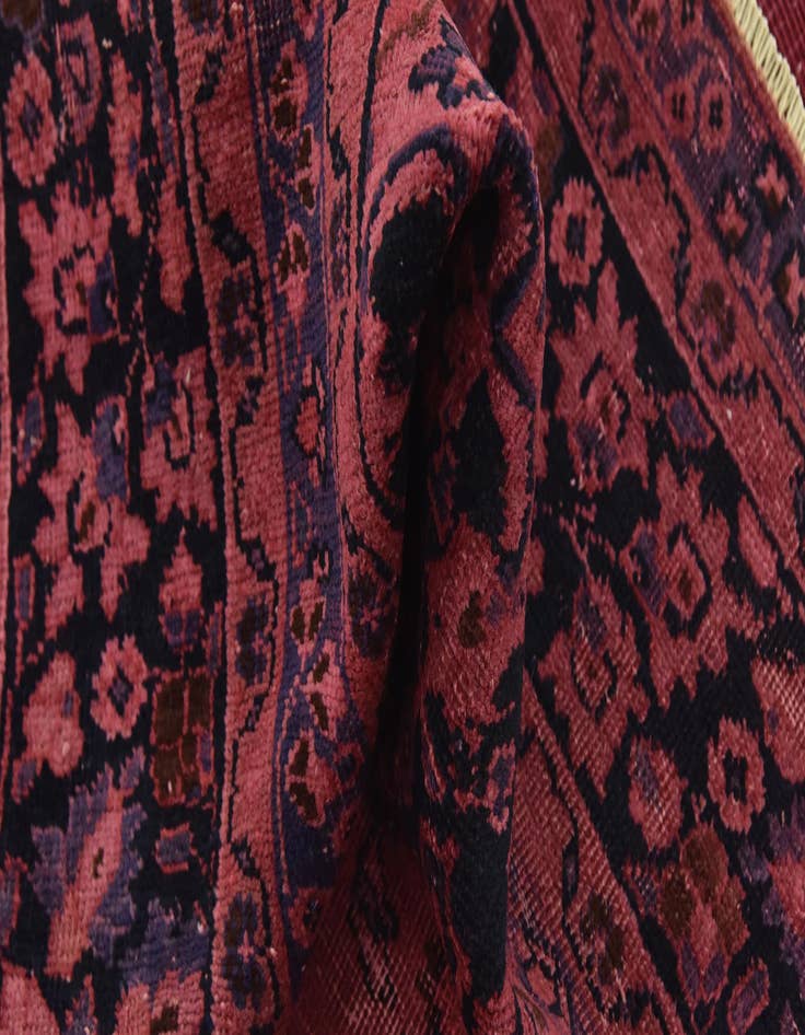 Detail image of  7' 9 x 10' 4  Hand Knotted Ultra Vintage Persian Wool Rug