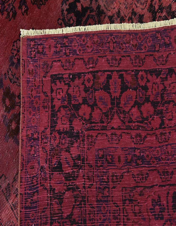 Detail image of  7' 9 x 10' 4  Hand Knotted Ultra Vintage Persian Wool Rug