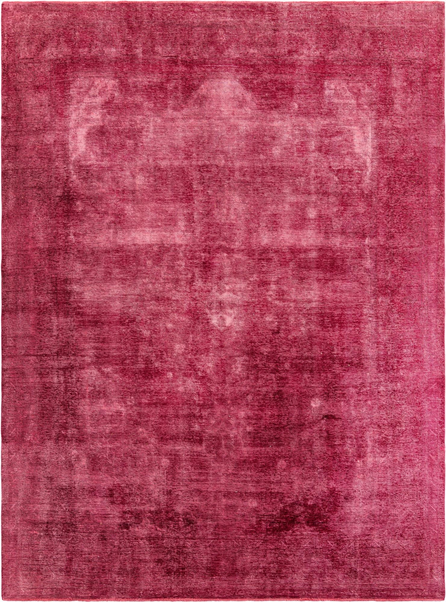  9' 7 x 13' 1  Hand Knotted Ultra Vintage Persian Wool Rug