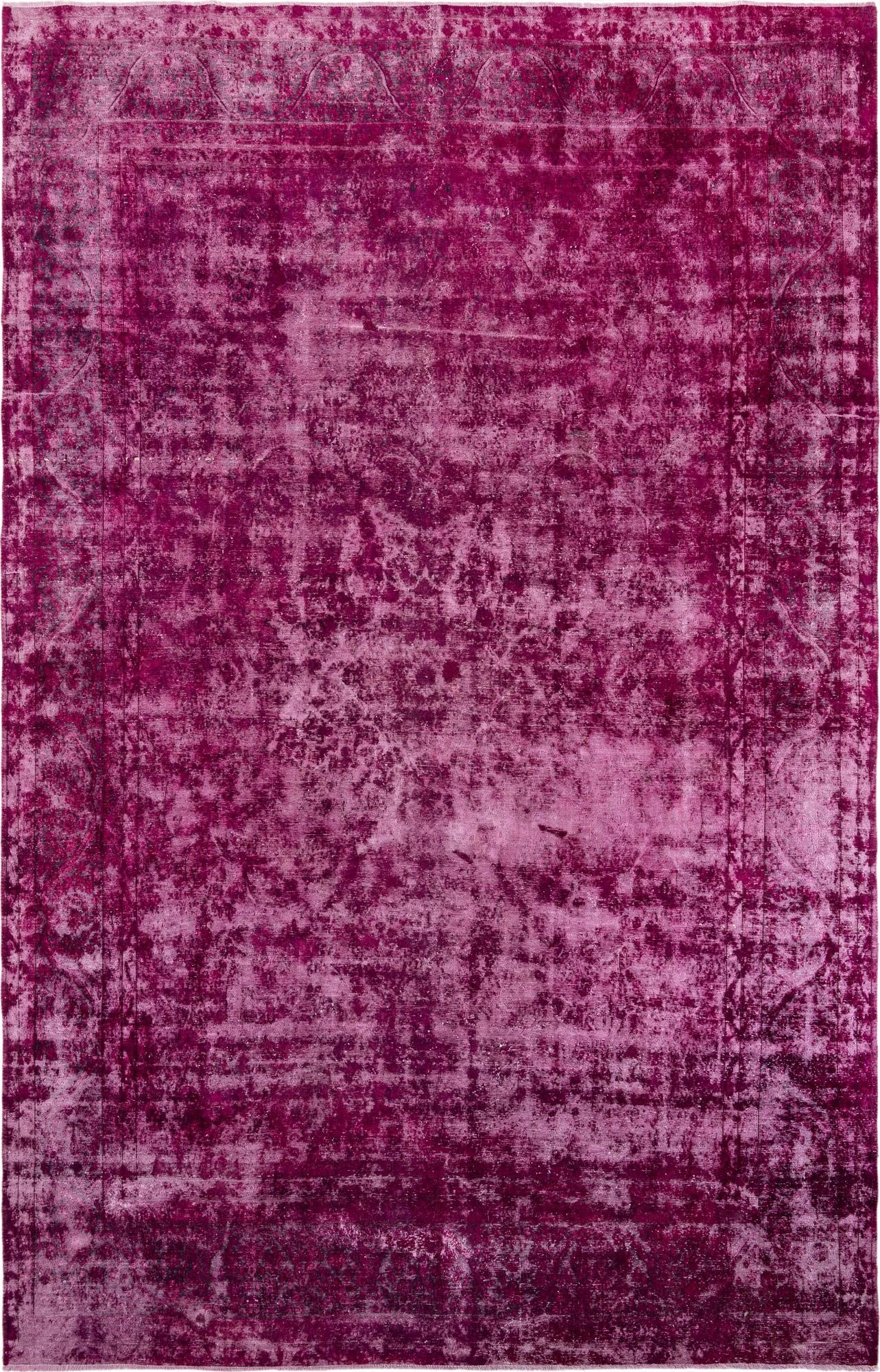  9' 9 x 15' 2  Hand Knotted Ultra Vintage Persian Wool Rug