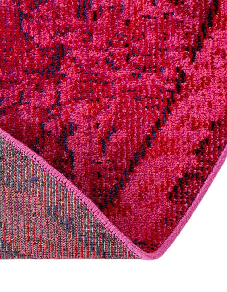 Detail image of  6' x 6'  Washable Fleur Round Rug