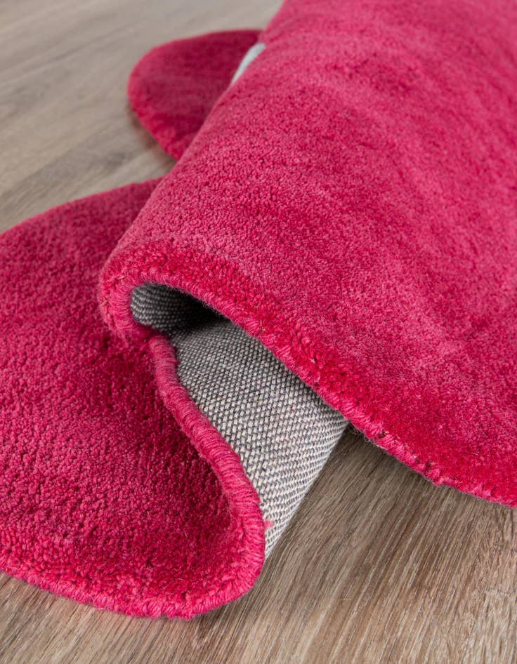 Detail image of  2' 2 x 2' 2 Happy Rugs Funky Flower Wool Round