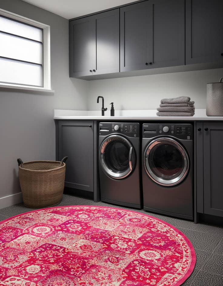 Detail image of 6' x 6' Madeline Round Rug