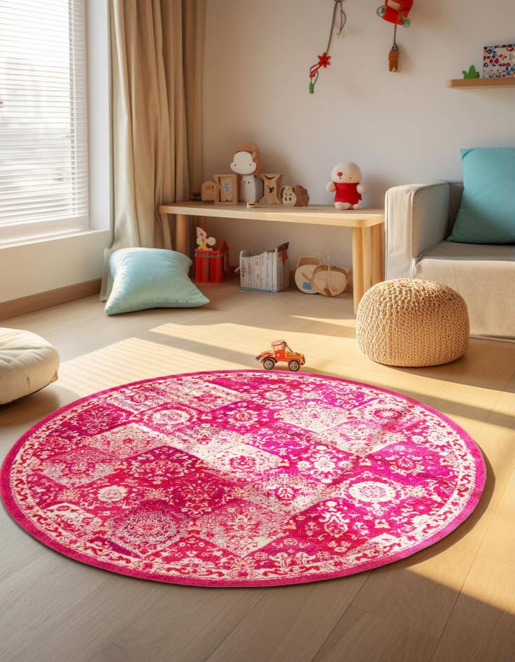 Detail image of 6' x 6' Madeline Round Rug