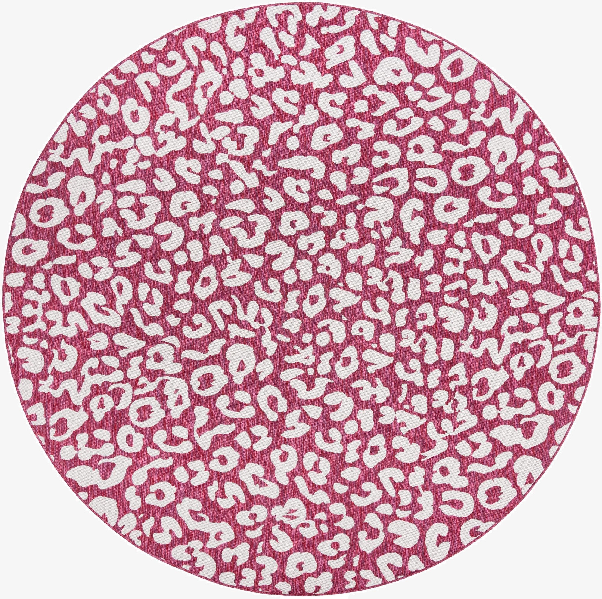  10' x 10'  Washable Safari Indoor / Outdoor Round Rug