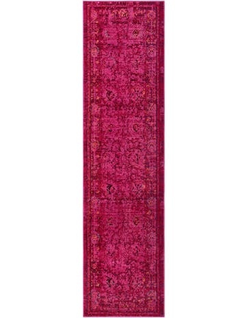 2' 7 x 10' Washable Fleur Runner Rug
