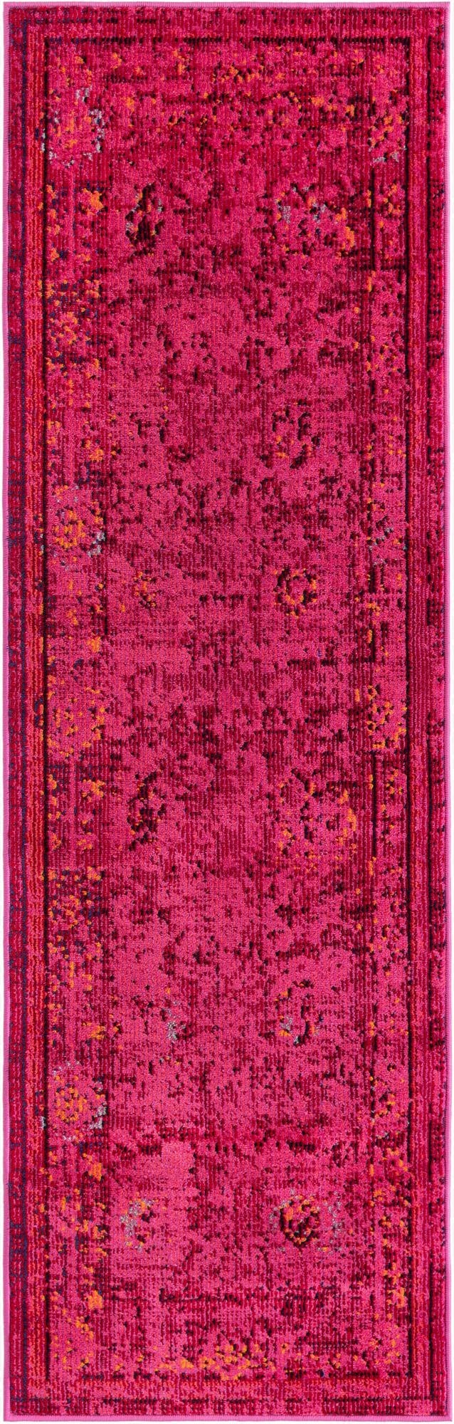  2' 2 x 6' 9  Washable Fleur Runner Rug