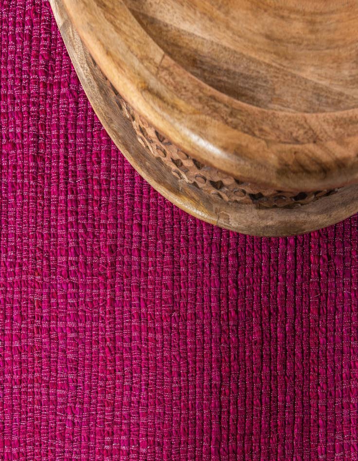 Detail image of 2' 6 x 6' Hand Woven Gilded Jute Runner Rug
