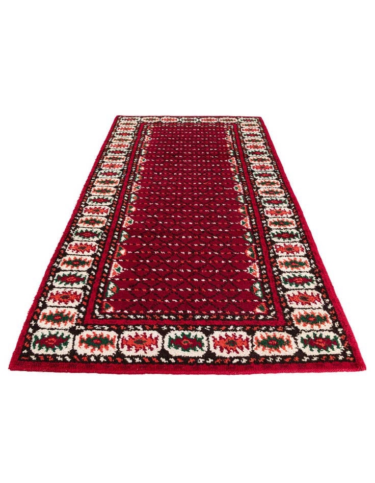 Detail image of  4' 1 x 7' 10  Hand Knotted Moroccan Wool Runner Rug