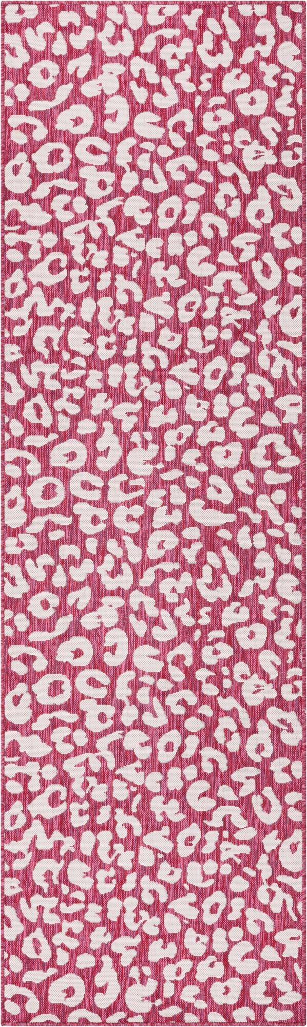  2' 7 x 10'  Washable Safari Indoor / Outdoor Runner Rug