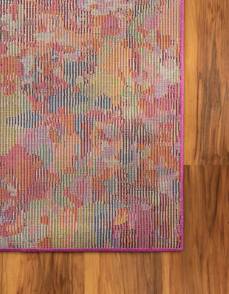 Detail image of  2' 2 x 6'  Washable Theia Runner Rug