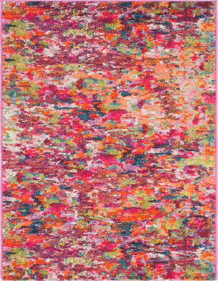 Primary image  2' 2 x 6'  Washable Theia Runner Rug