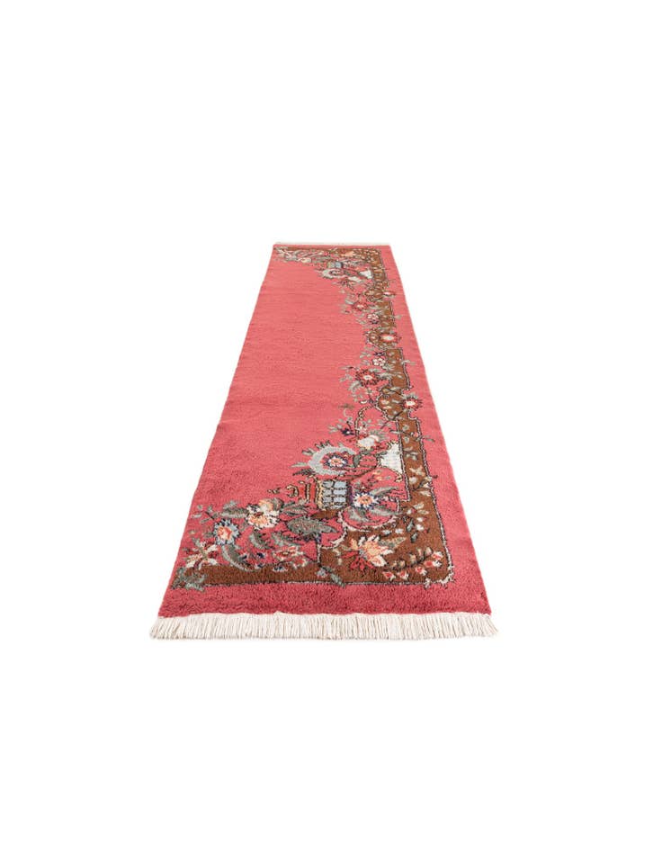 Detail image of  2' 10 x 10' 5  Hand Knotted Tibet Wool Runner Rug