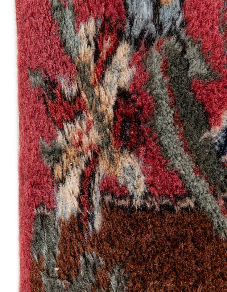 Detail image of  2' 10 x 10' 5  Hand Knotted Tibet Wool Runner Rug