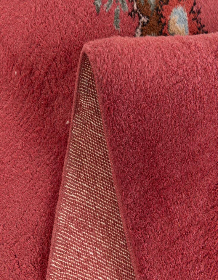 Detail image of  2' 10 x 10' 5  Hand Knotted Tibet Wool Runner Rug