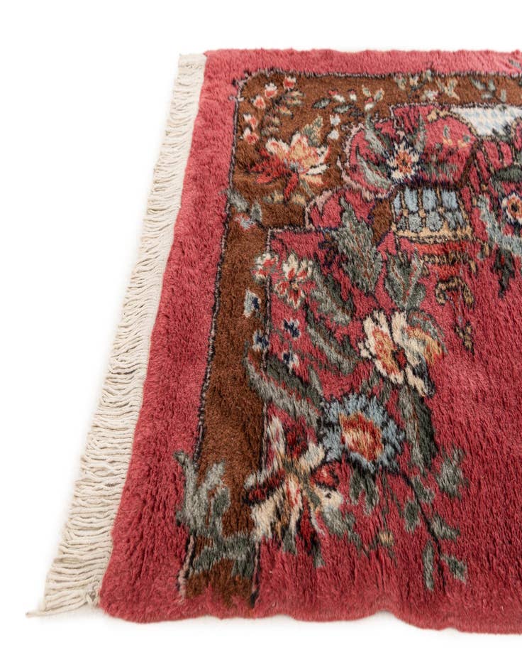 Detail image of  2' 10 x 10' 5  Hand Knotted Tibet Wool Runner Rug