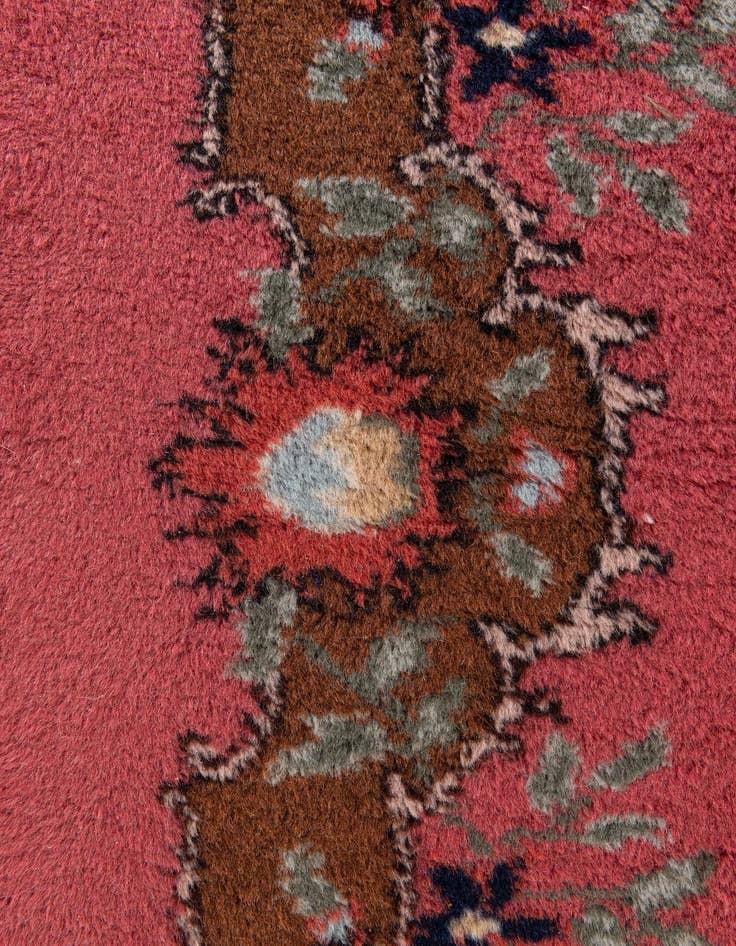 Detail image of  2' 10 x 10' 5  Hand Knotted Tibet Wool Runner Rug