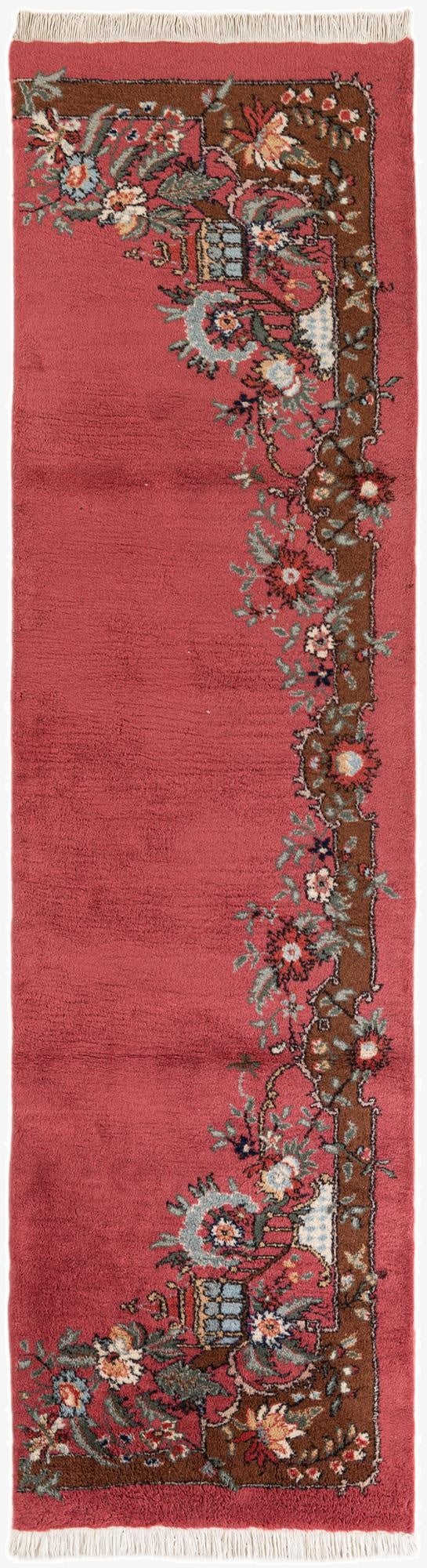  2' 10 x 10' 5  Hand Knotted Tibet Wool Runner Rug