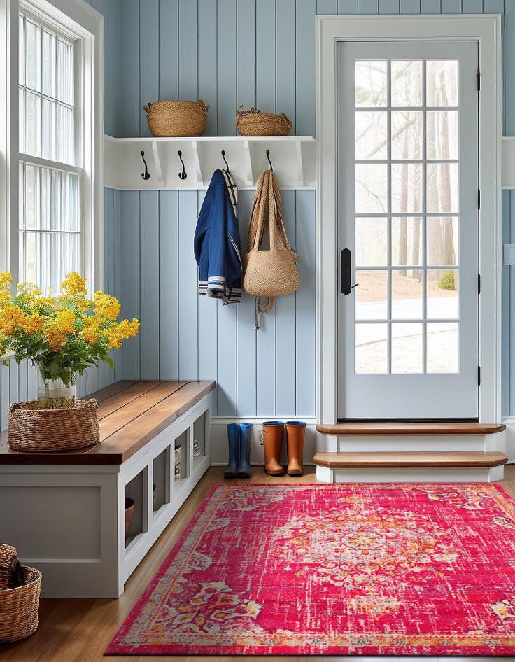 Detail image of  8' x 8' Madeline Square Rug