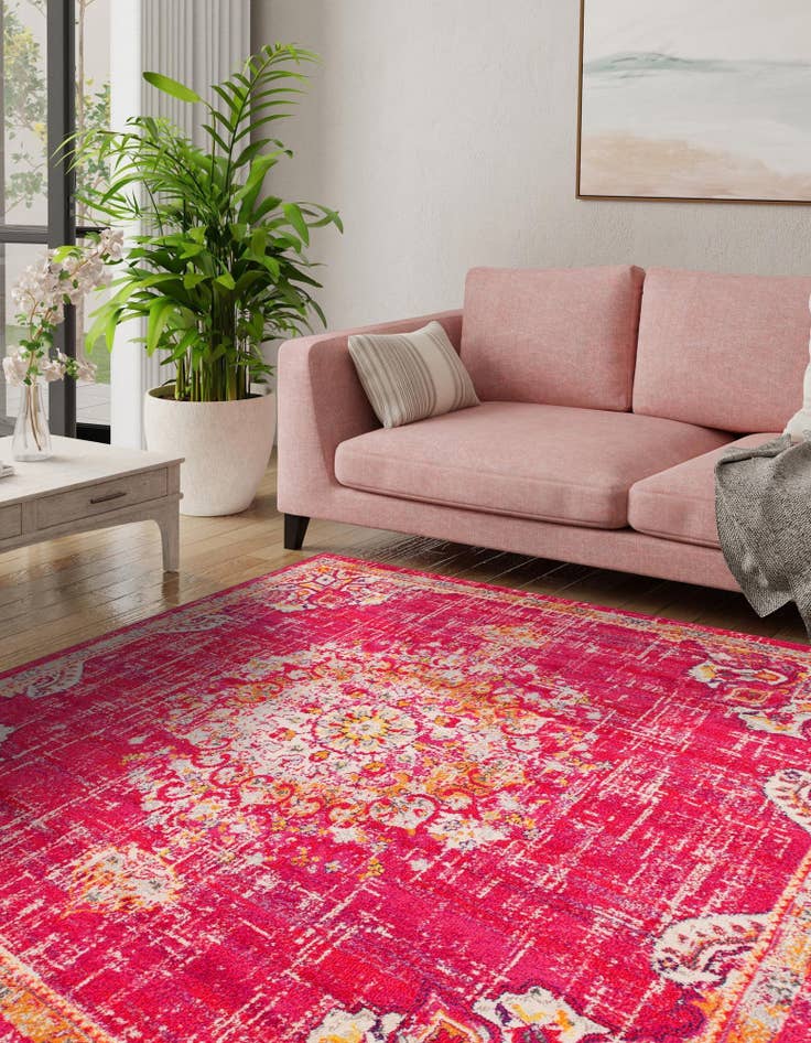 Detail image of  8' x 8' Madeline Square Rug