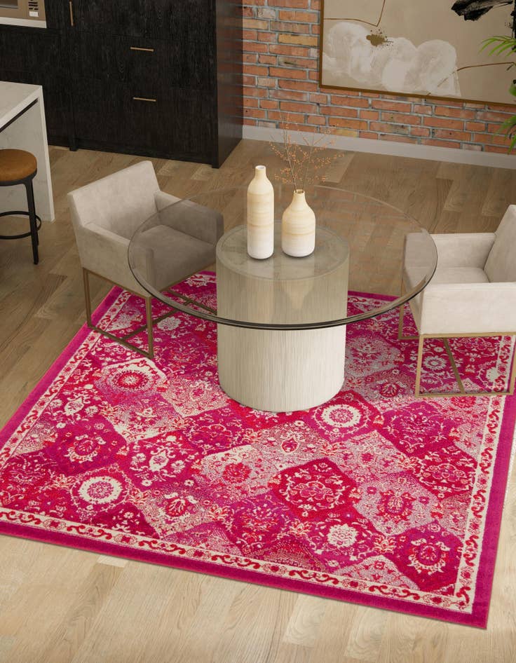 Detail image of  8' x 8' Madeline Square Rug