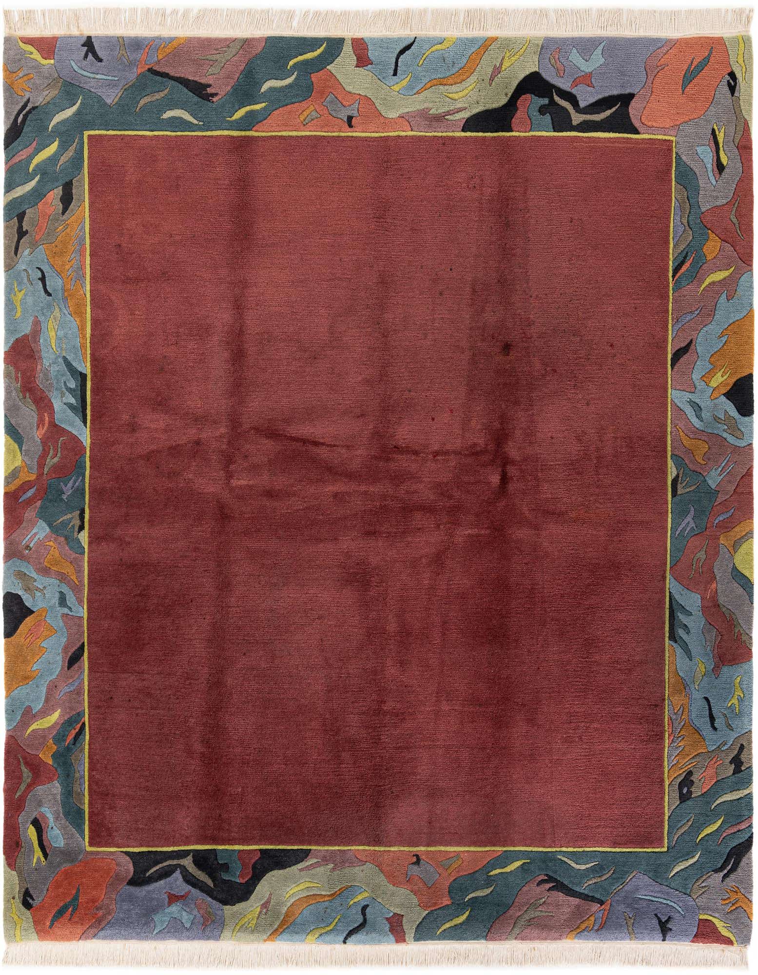 Primary image  8' 3 x 8' 3  Hand Knotted Tibet Wool Square Rug