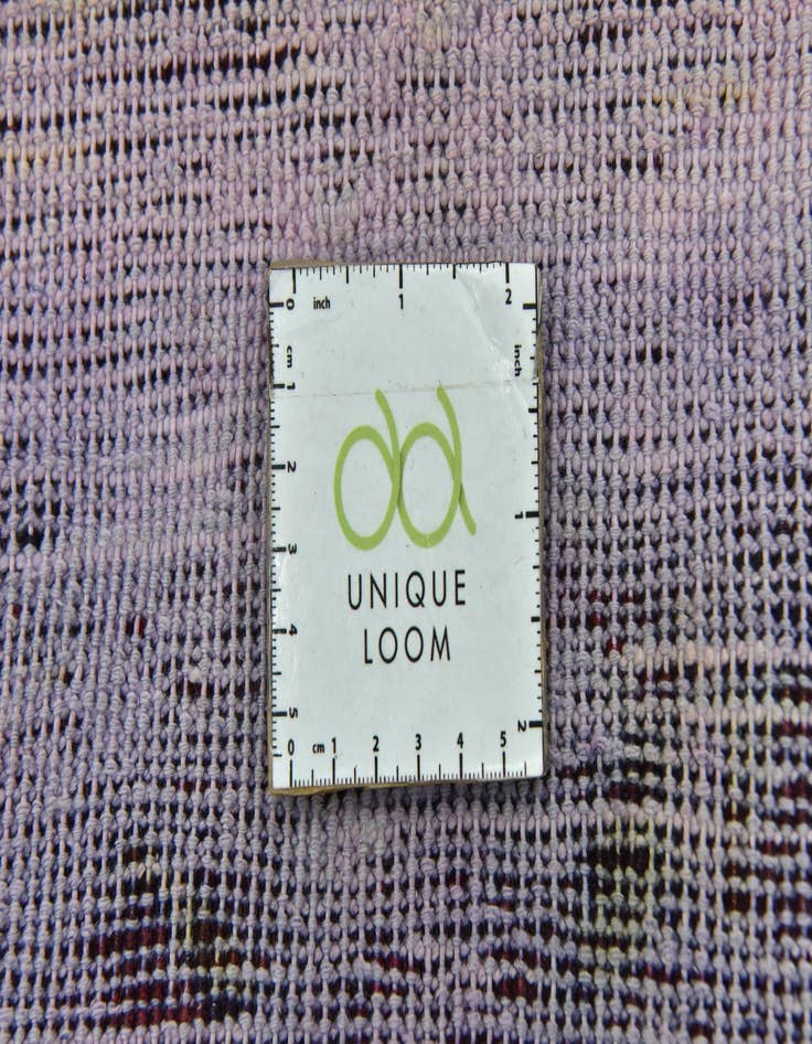 Detail image of  6' 9 x 6' 10  Hand Knotted Ultra Vintage Persian Wool Square Rug