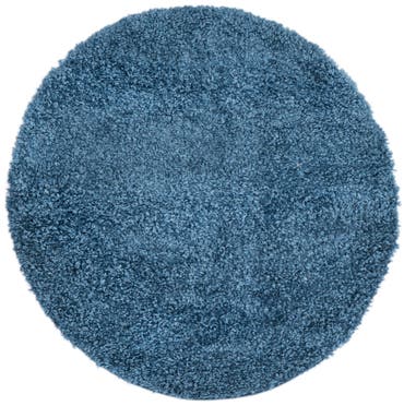  4' x 4' Zermatt Shag Round Rug