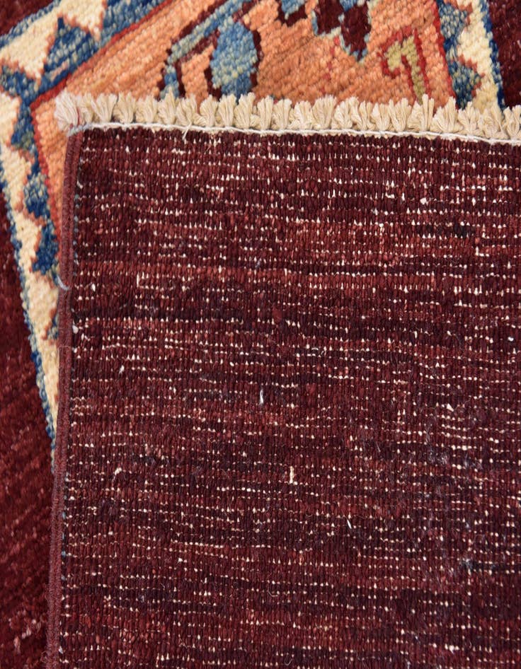 Detail image of  5' 7 x 8'  Hand Knotted Ariana Ziegler Rug