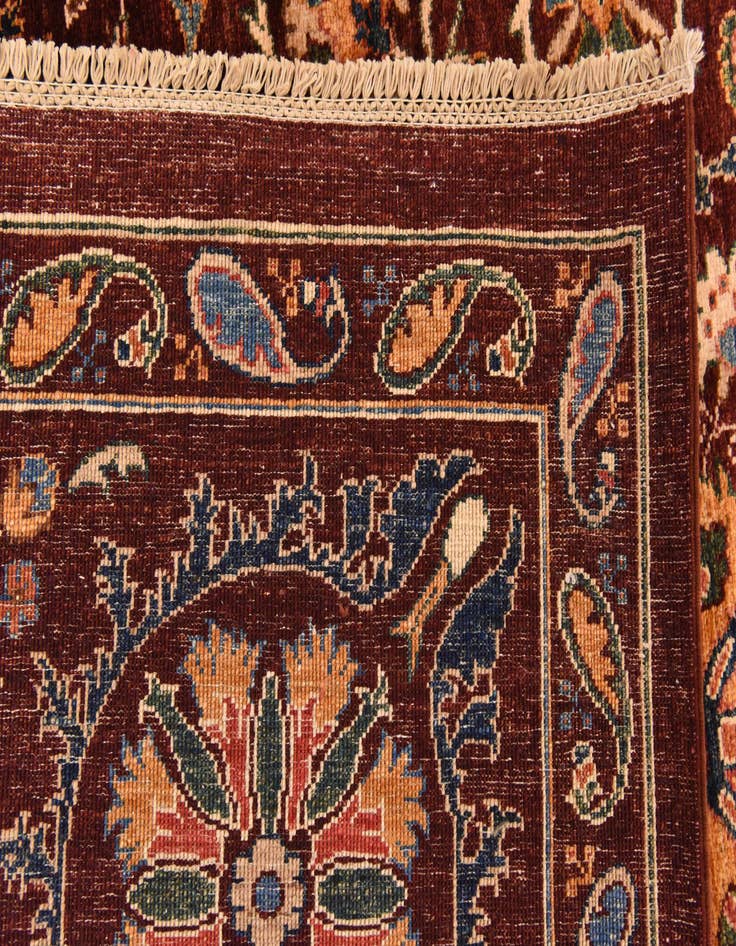 Detail image of  6' 11 x 9' 9  Hand Knotted Ariana Ziegler Rug