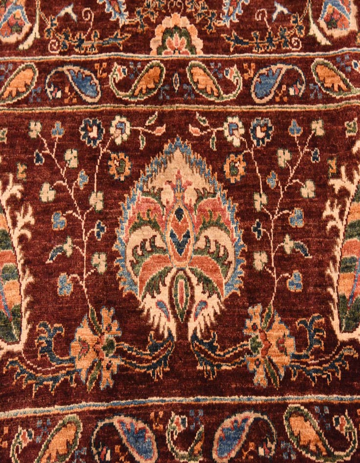 Detail image of  6' 11 x 9' 9  Hand Knotted Ariana Ziegler Rug