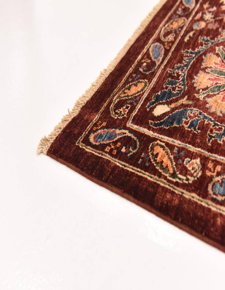 Detail image of  6' 11 x 9' 9  Hand Knotted Ariana Ziegler Rug