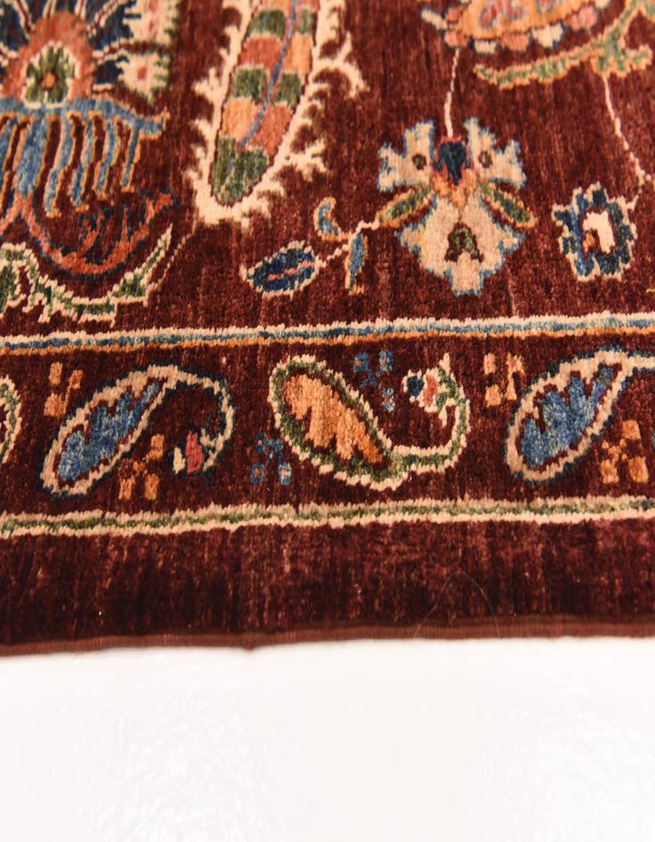 Detail image of  6' 11 x 9' 9  Hand Knotted Ariana Ziegler Rug