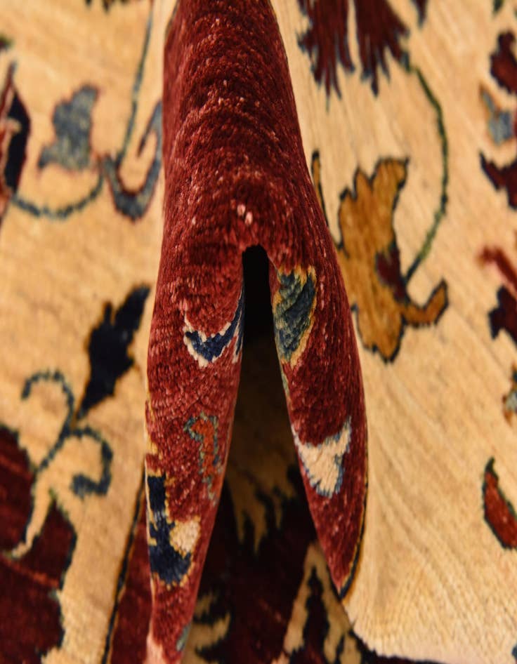 Detail image of  6' 9 x 9' 6  Hand Knotted Ariana Ziegler Rug