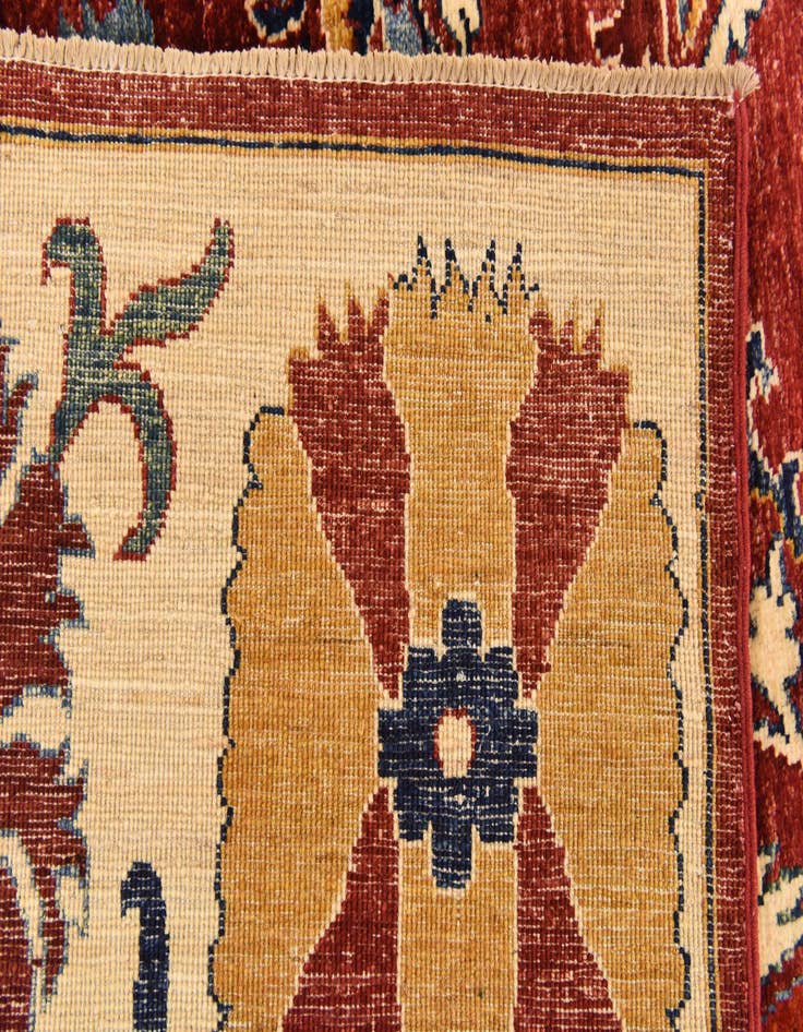 Detail image of  6' 9 x 9' 6  Hand Knotted Ariana Ziegler Rug