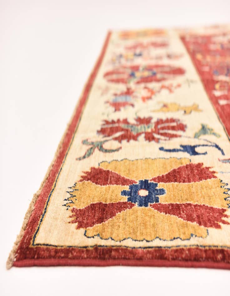 Detail image of  6' 9 x 9' 6  Hand Knotted Ariana Ziegler Rug