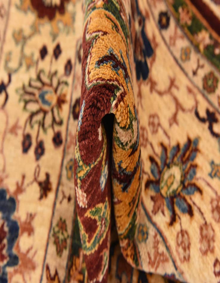 Detail image of  8' x 10'  Hand Knotted Ariana Ziegler Rug