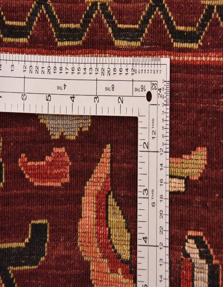Detail image of  9' 1 x 12' 2  Hand Knotted Ariana Ziegler Oriental Rug