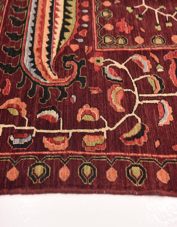 Detail image of  9' 1 x 12' 2  Hand Knotted Ariana Ziegler Oriental Rug